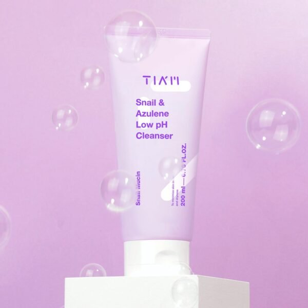 TIAM Snail & Azulene Low pH Cleanser 200ml