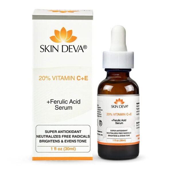 SKIN DEVA 20% Vitamin C Serum with Vitamin E + Ferulic Acid 30ml