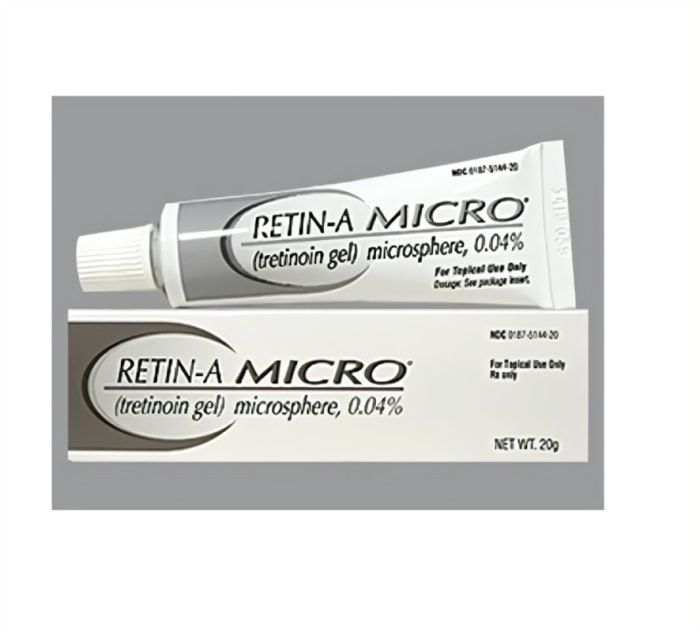 tretinoin gel 0.04 retin A micro