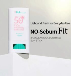 esfolio - 3HA Clear Cica Soothing Sun Stick SPF 50+ PA++++ 20g