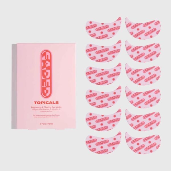 Topicals Faded Under Eye Brightening Eye Masks