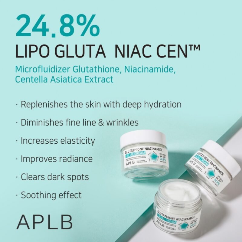 aplb glutathione niacinamide cream details