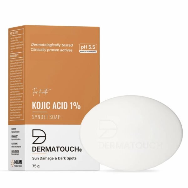 DERMATOUCH Kojic Acid 1% Face Soap 75g
