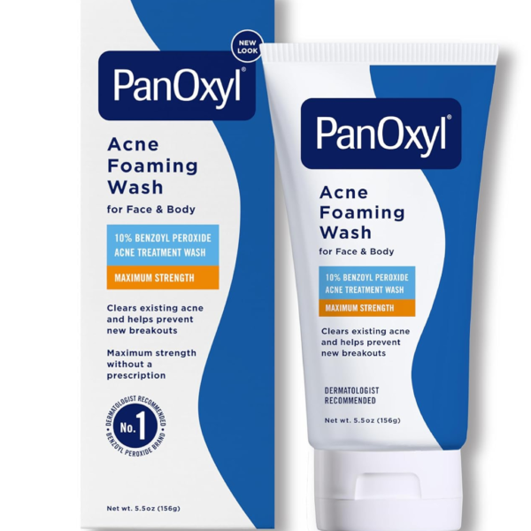PanOxyl Acne Foaming Wash Benzoyl Peroxide 10% 156g