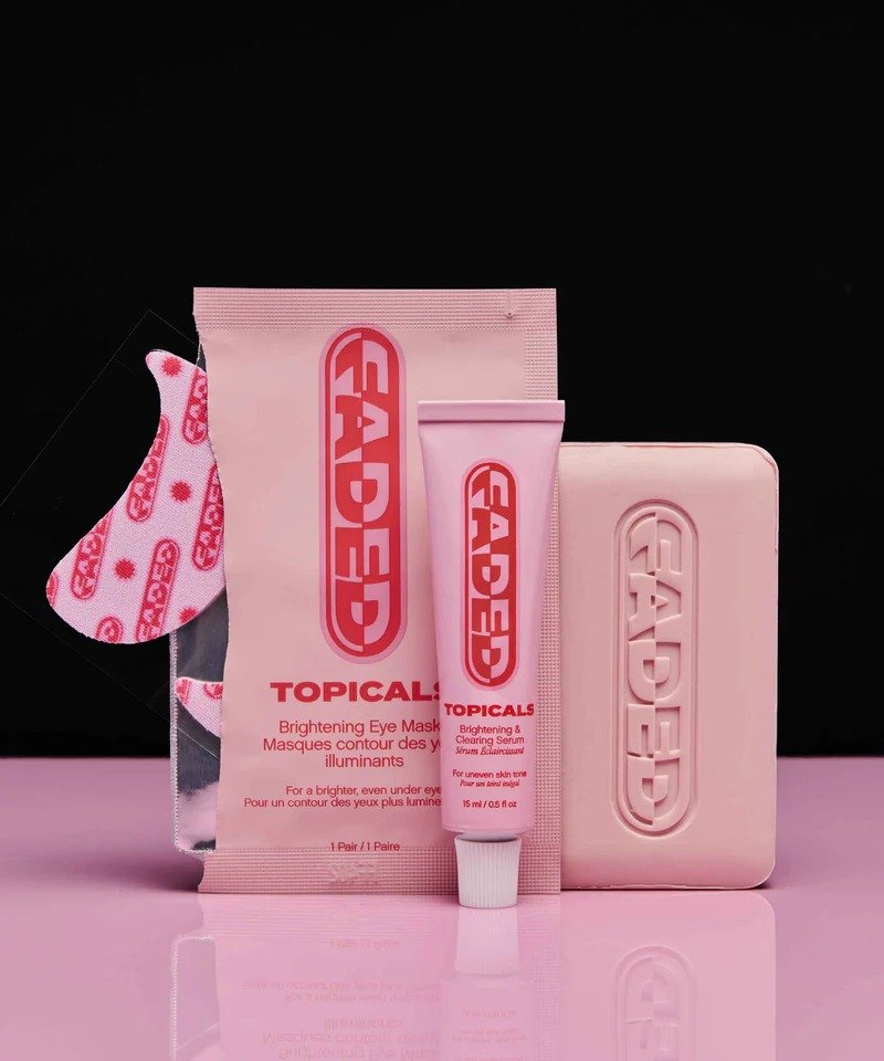 250414_TOPICALS_Faded Starter Kit bundle Topicals faded starter kit brightening bundle