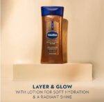 Vaseline Glazed and Glisten Shimmering Body Oil [Sunlit, Golden Hour] - 200ml - Image 3