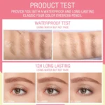 PINKFLASH - Incredible Waterproof Eyebrow Pencil - Image 2