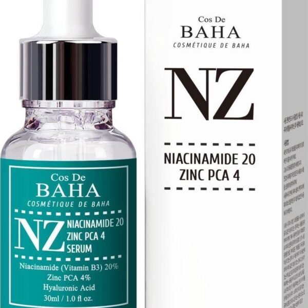 Cos De BAHA Niacinamide 20 + Zinc PCA 4 Serum 30ml