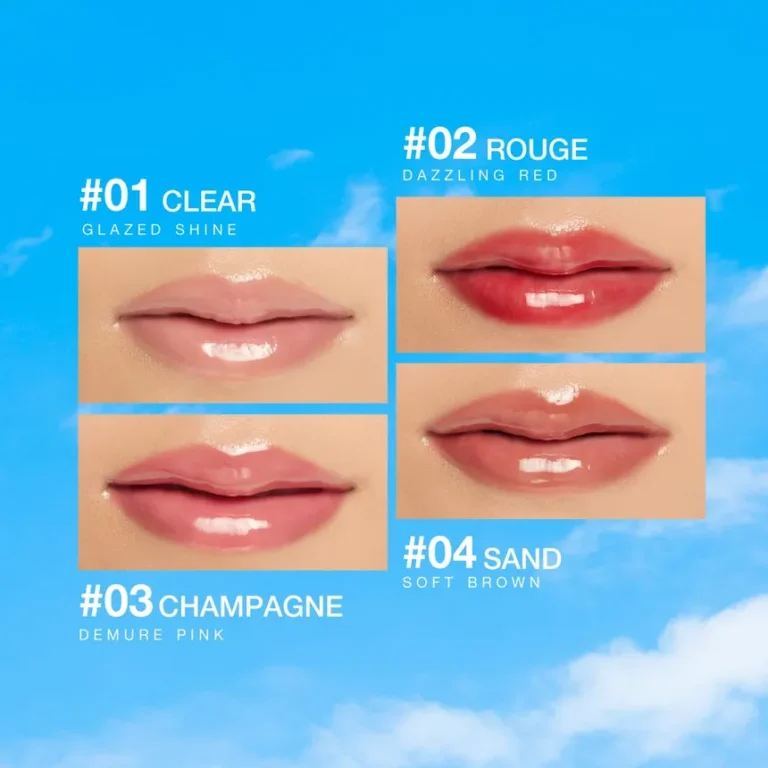 mizumi UV lip plumping oil spf 50 .