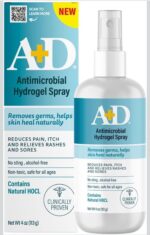 A+D Antimicrobial Hydrogel Spray (contains Hypochlorous Acid) - 113g - Image 2