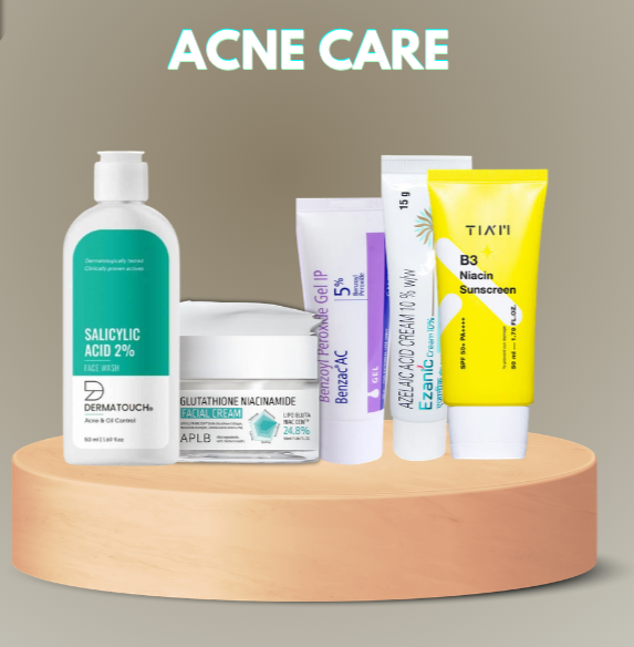acne care bundle. skincare routine for acne-prone skin in abuja nigeria